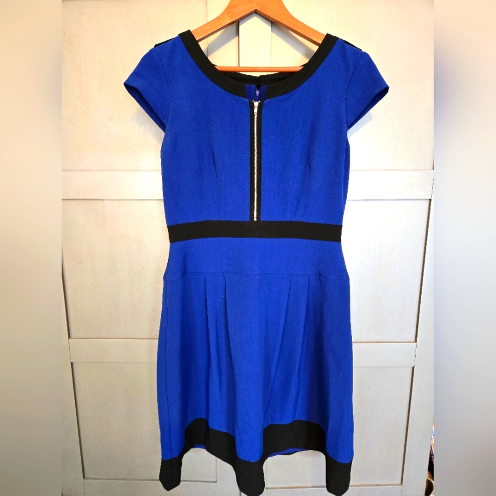 CHETTA B Blue Dress